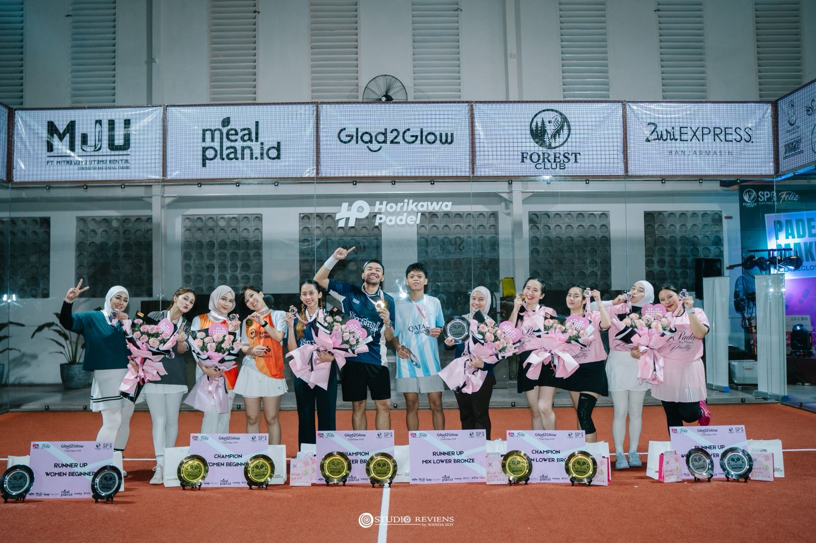The Winner of Glad2Glow Padel Open 2026